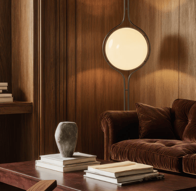 Lampadaire Boule Plafond au sol Moderne Métal Acrylique 280cm | Restfield