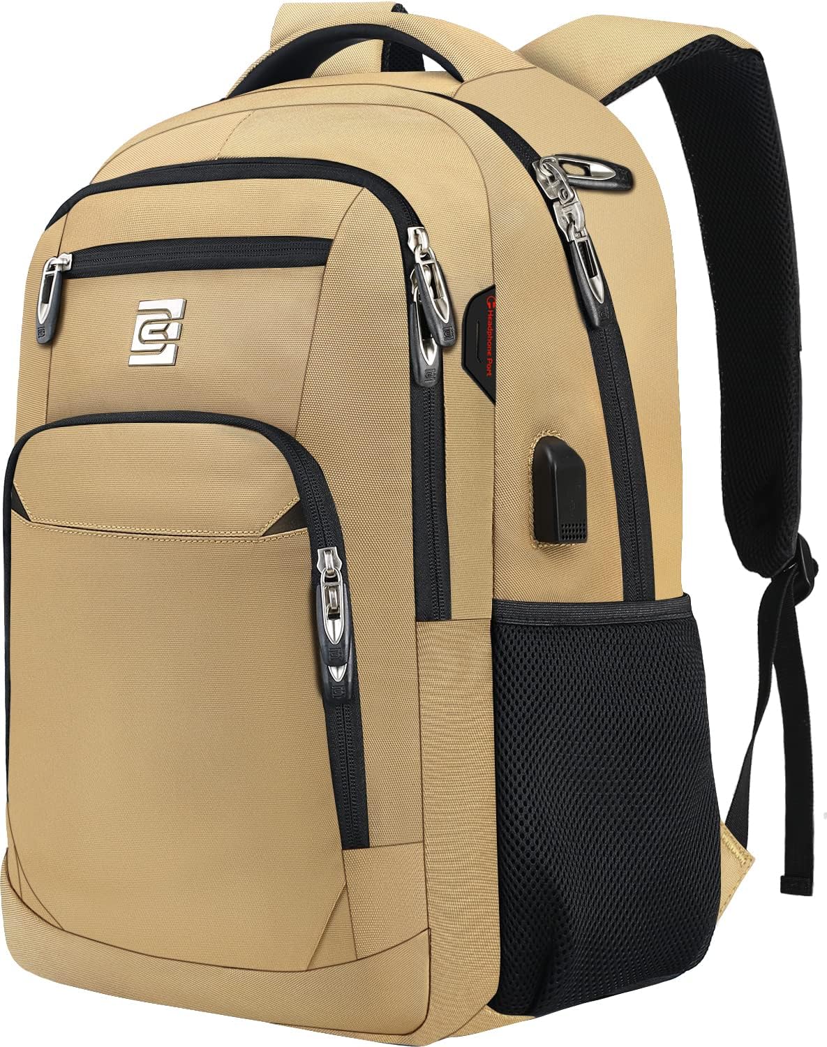 Premium Laptop Backpack with USB Charging Port & Anti-Theft Protection 15.6 inch – Water-Resistant & Ergonomic