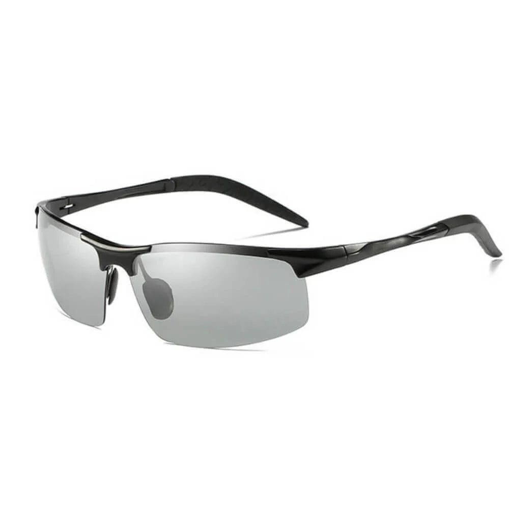 Lunettes de soleil photochromiques avec protection UV400 et verres polarisés pour conduire en toute sécurité et les activités en extérieur | Sansoti