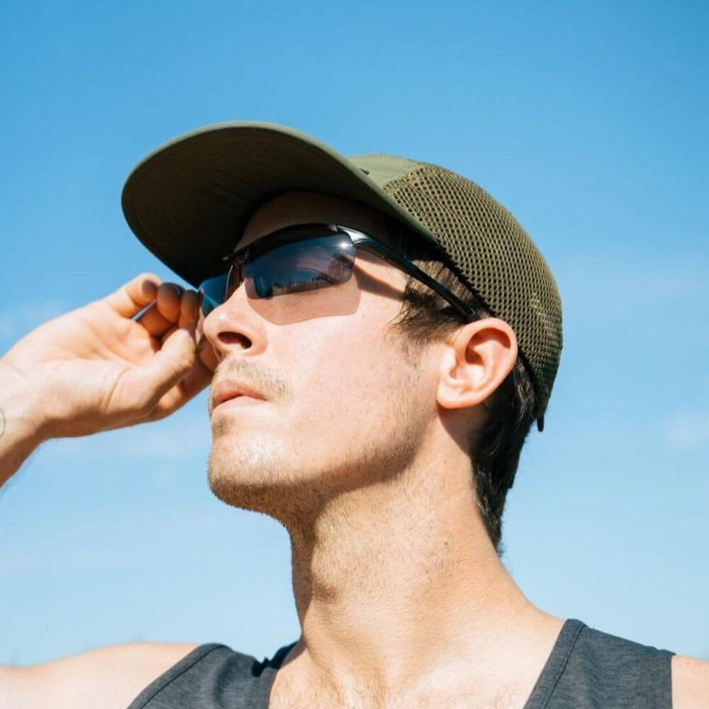Lunettes de soleil photochromiques avec protection UV400 et verres polarisés pour conduire en toute sécurité et les activités en extérieur | Sansoti