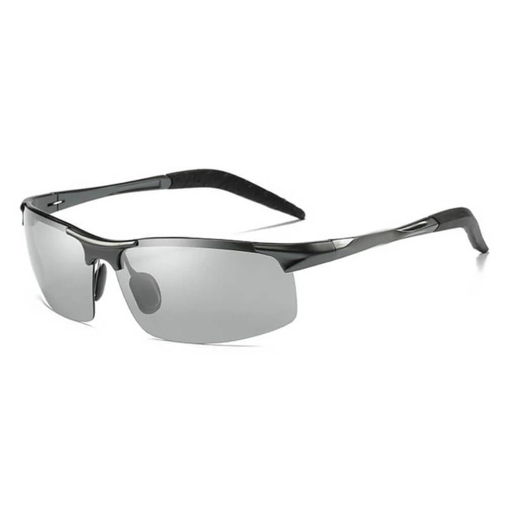 Lunettes de soleil photochromiques avec protection UV400 et verres polarisés pour conduire en toute sécurité et les activités en extérieur | Sansoti