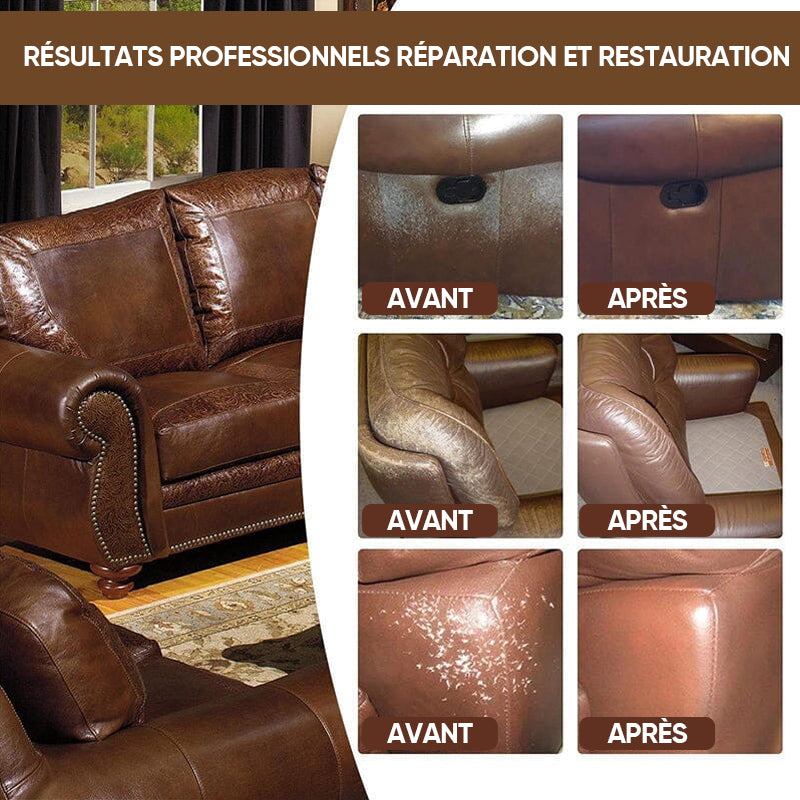 Leerreparatiehars voor Leer en Kunstleer Meubels Kleding Banken Autostoelen Schoenen Tassen Zachte Coating | Sansoti