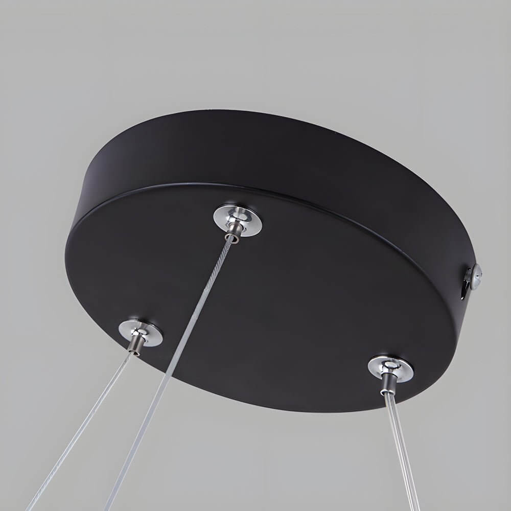 Industrielle LED-Ring-Pendelleuchte 6000K mit IP42 und Acryldiffusor | Restfield