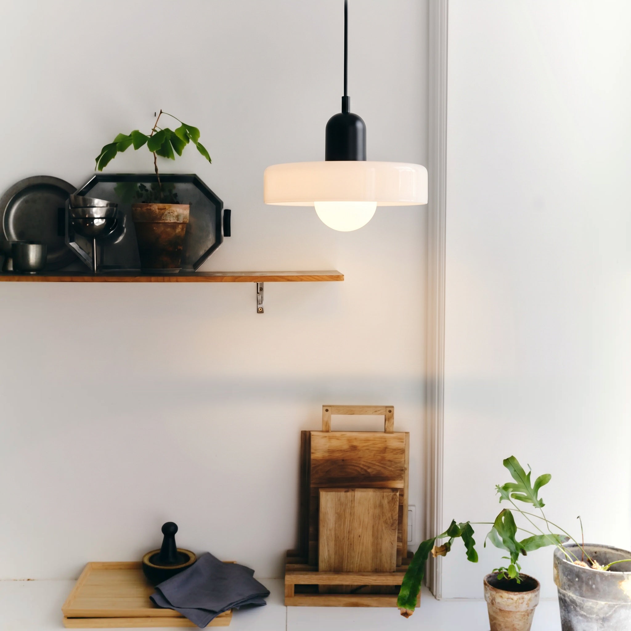 Geometrische Pendelleuchte Farbglas E27 Verstellbar Esstisch Kücheninsel Retro-Design Stimmungsbeleuchtung | Sansoti