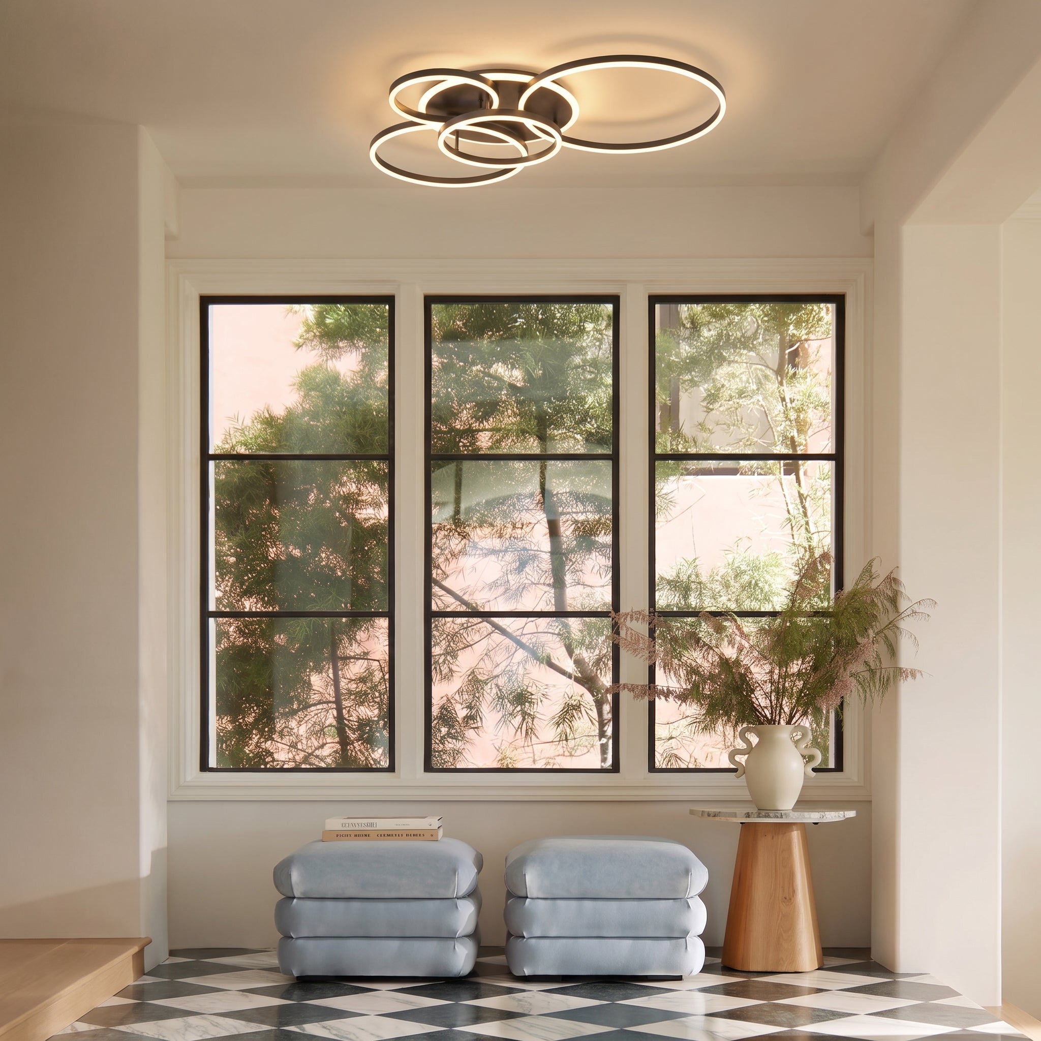 Minimalistyczna aluminiowa lampa wisząca E27 z LED, regulowana, nowoczesny design do jadalni, sypialni i kącika do czytania | Sansoti