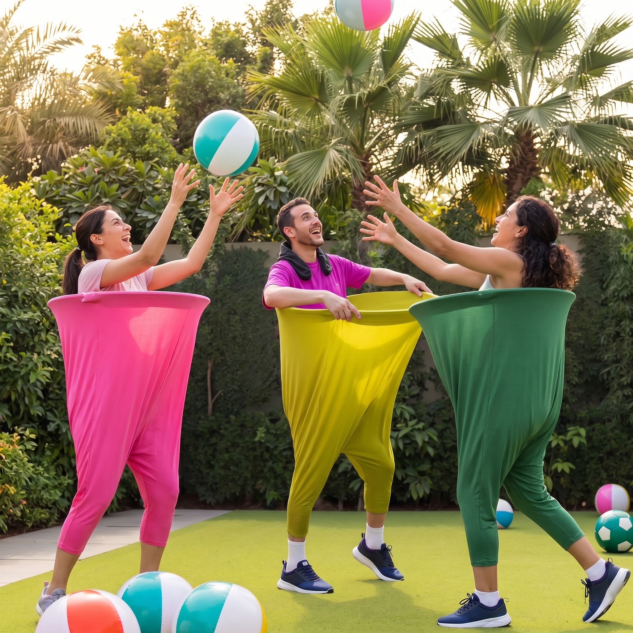 Gigantische Granny Broek Partyspel – Bal Vangen Indoor & Outdoor | Sansoti