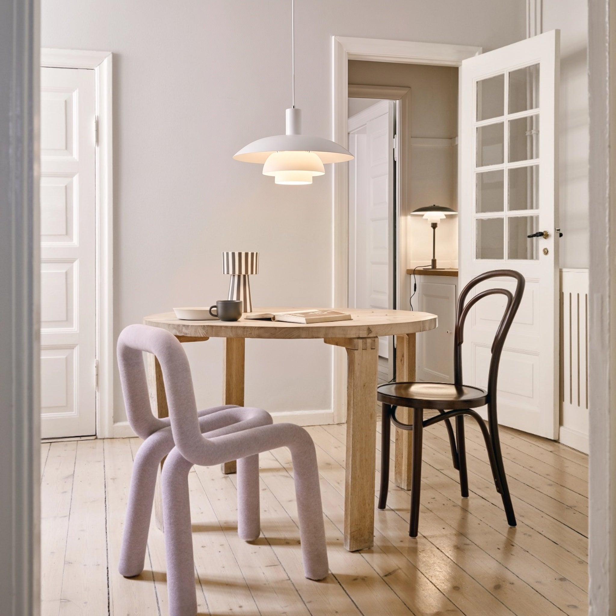Skandinavische Metall-Pendelleuchte LED Dimmbar für Esszimmer Küche Wohnzimmer Deckenbeleuchtung 29-39cm | Sansoti