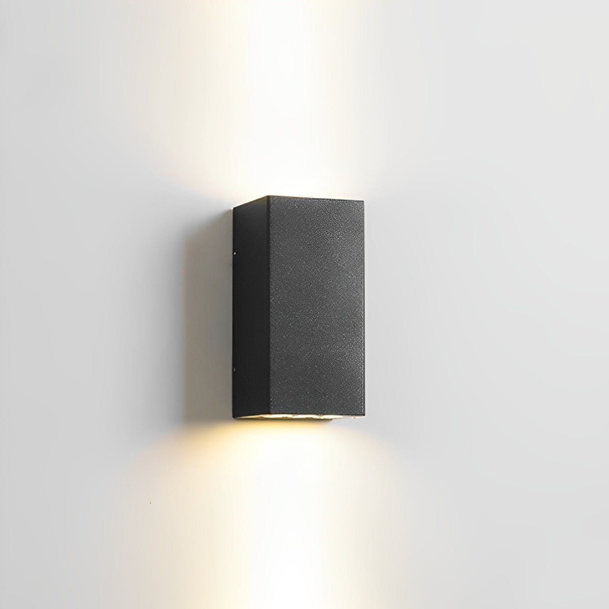 Außenlampe LED Wandleuchte IP65 Aluminium Anthrazit Auf- und Abwärtslicht Fassade Garten Einfahrt Terrasse Außenbeleuchtung Modern | Restfield