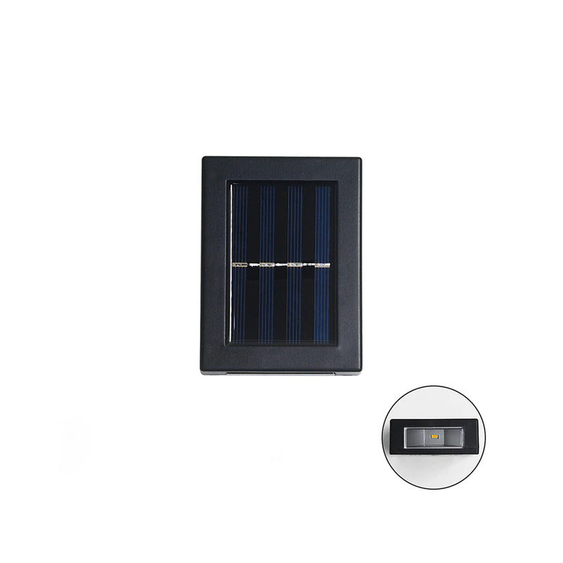 Lampe d'extérieur LED solaire étanche IP65 en ABS éclairage de jardin 8 heures d'autonomie éclairage d'ambiance économe en énergie jardin | Sansoti