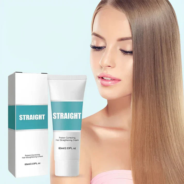 Keratine Haarstijlcrème voor Glad Steil Haar Verzorging Natuurlijke Ingrediënten Professionele Thuisbehandeling | Sansoti