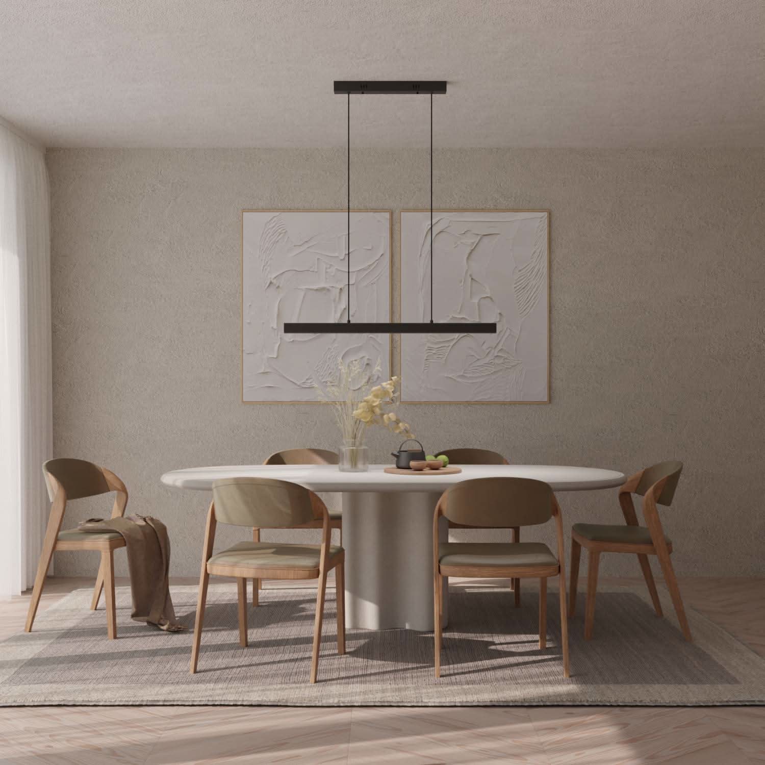 Suspension Lunara Design – Lampe suspendue moderne au design intemporel & éclairage d’ambiance | Restfield
