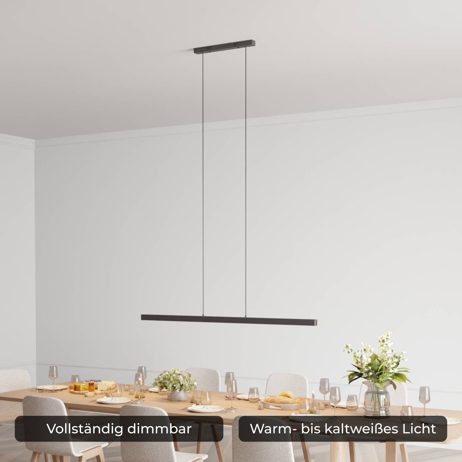 Suspension Lunara Design – Lampe suspendue moderne au design intemporel & éclairage d’ambiance | Restfield