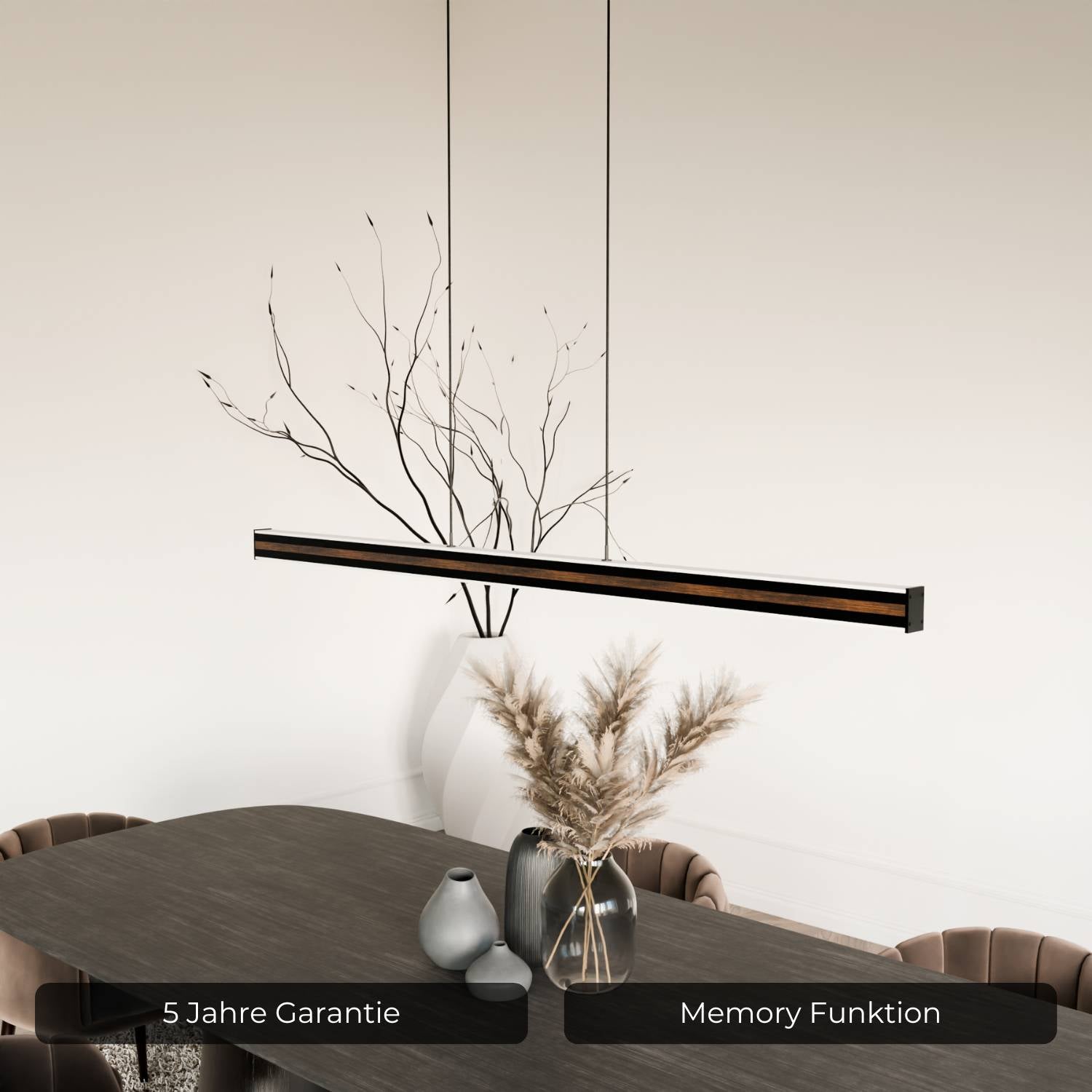 Extra warme design hanglamp 2200K met indirecte verlichting | Sansoti