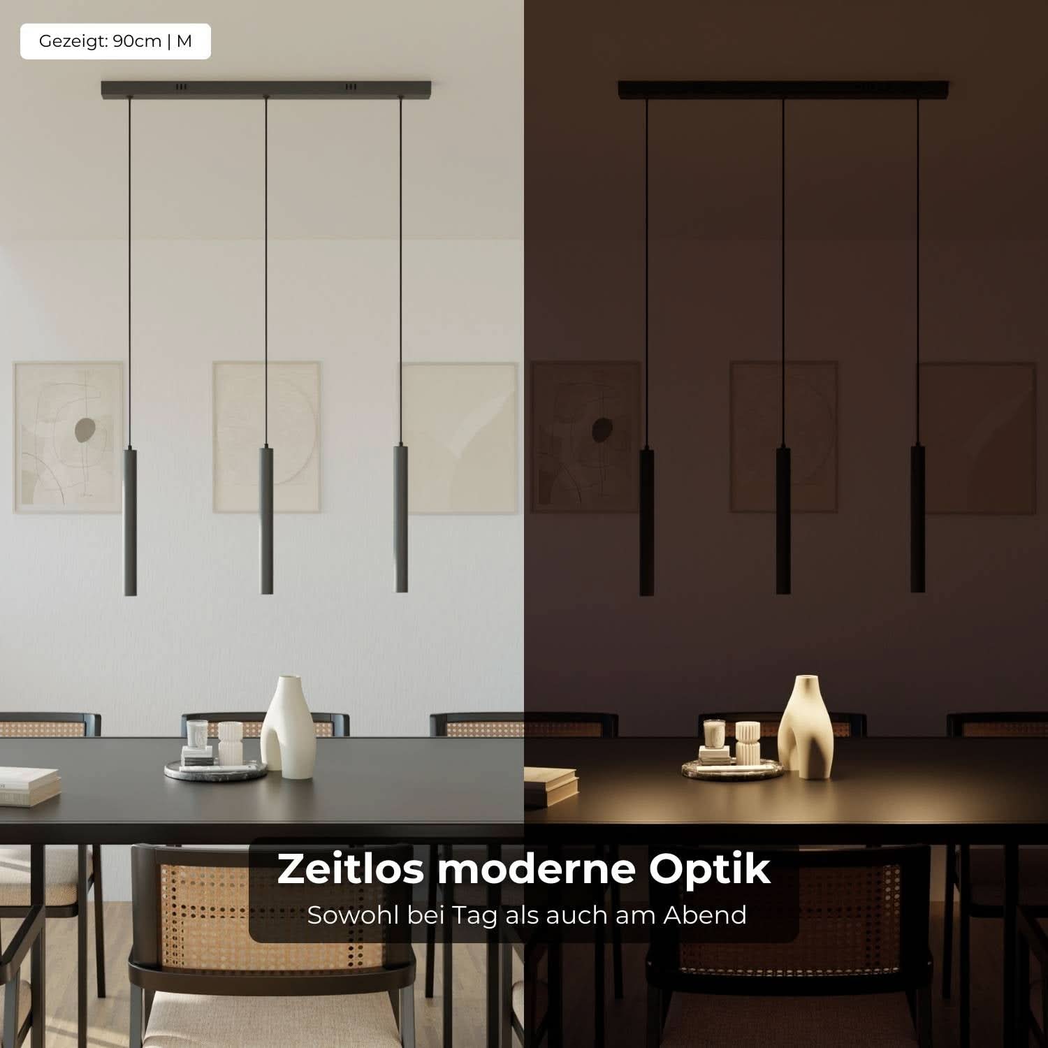 Moderne design hanglamp met verstelbare lichtkoppen | Sansoti