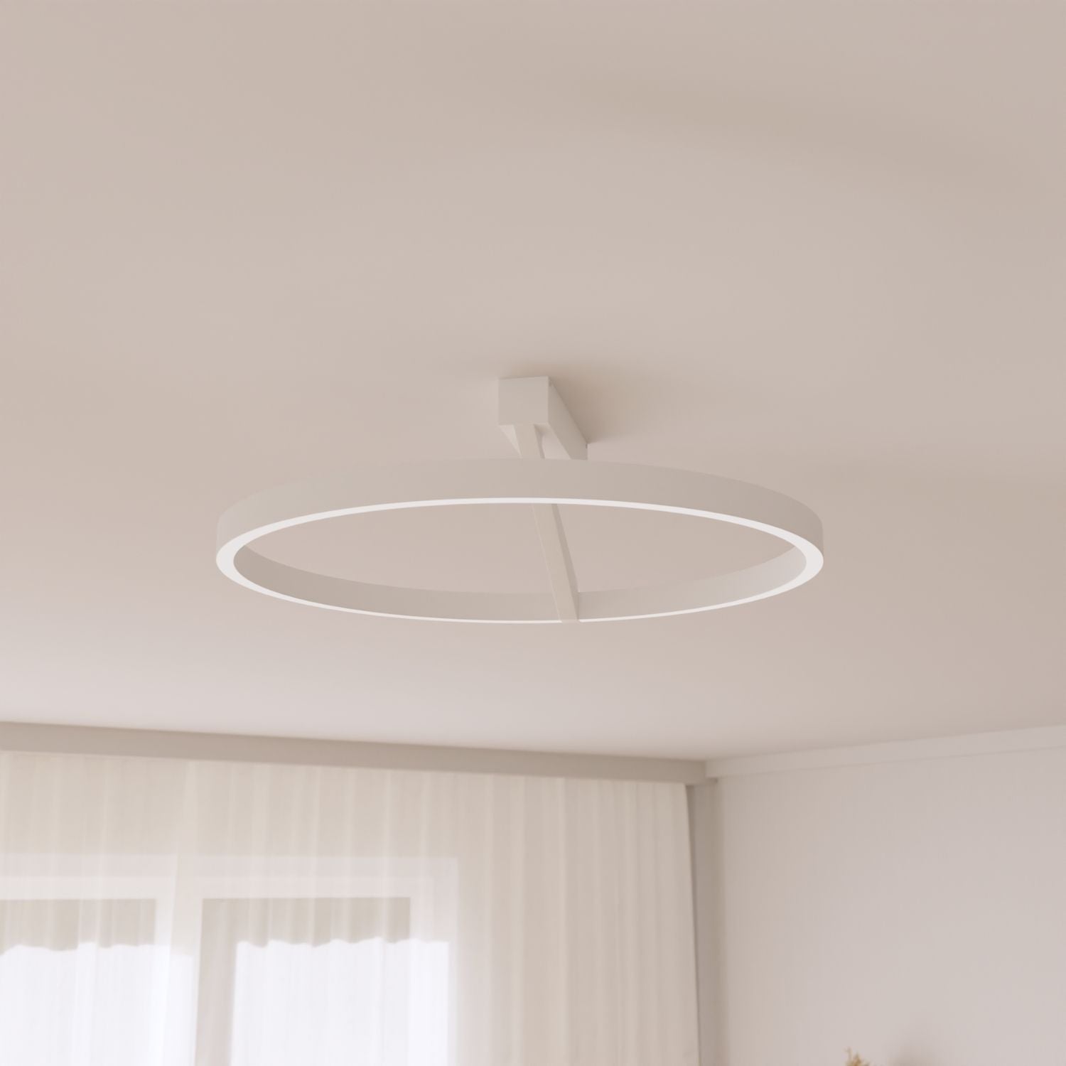 Plafonnier avec éclairage haut et bas et lumière chaude 2700K – Noira
