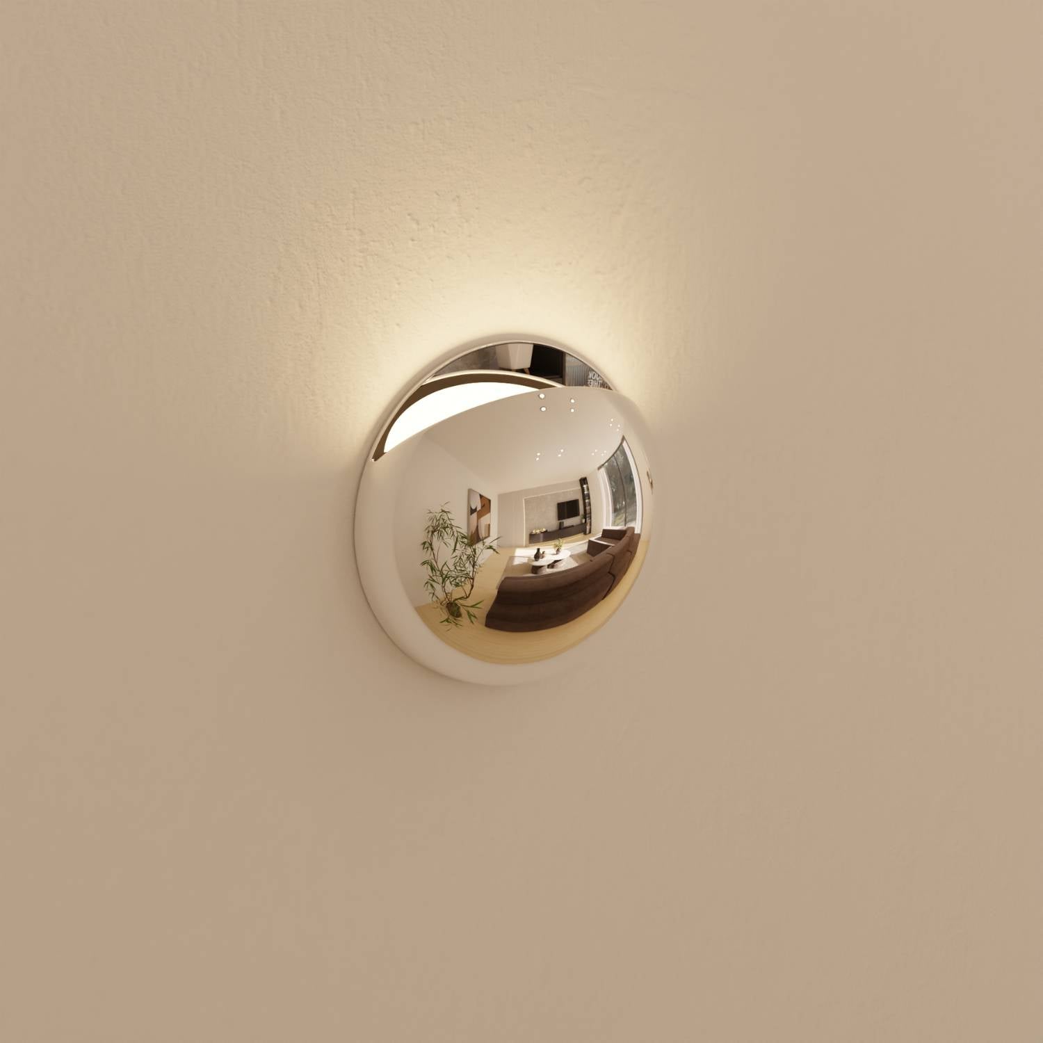 Applique murale moderne avec lumière indirecte et protection IP65 pour intérieur et extérieur | Restfield