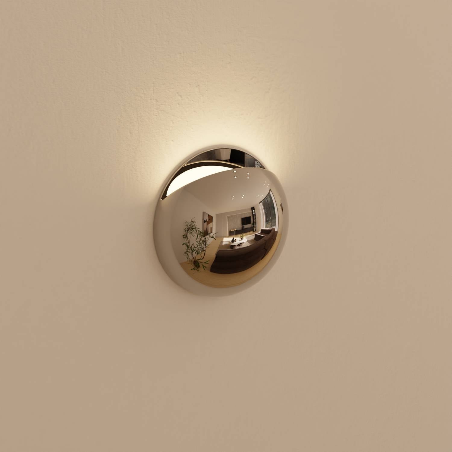 Applique murale moderne avec lumière indirecte et protection IP65 pour intérieur et extérieur | Restfield