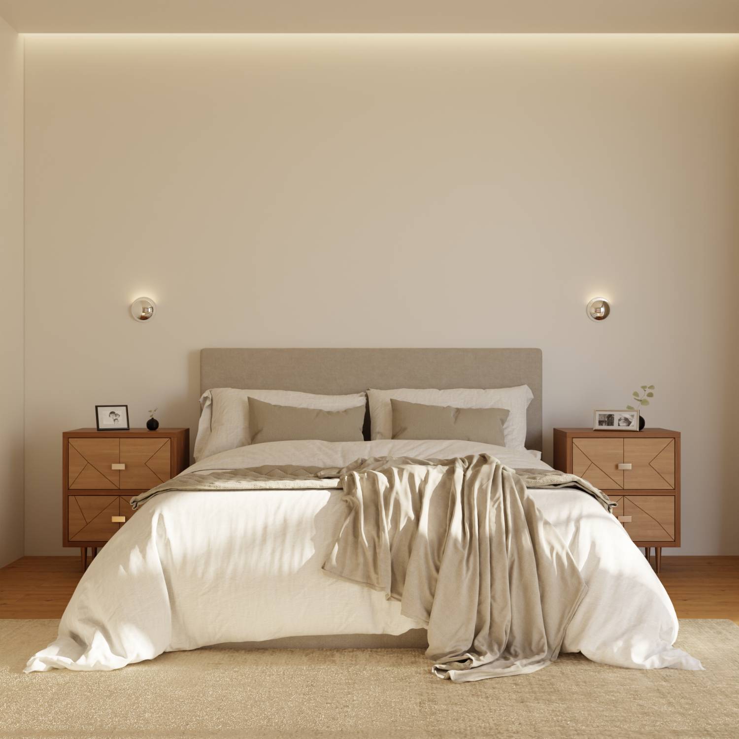 Applique murale moderne avec lumière indirecte et protection IP65 pour intérieur et extérieur | Restfield