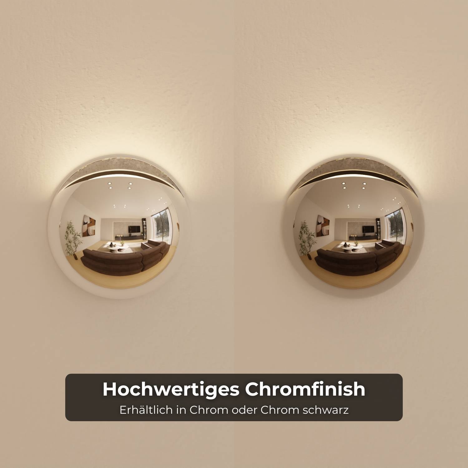 Applique murale moderne avec lumière indirecte et protection IP65 pour intérieur et extérieur | Restfield