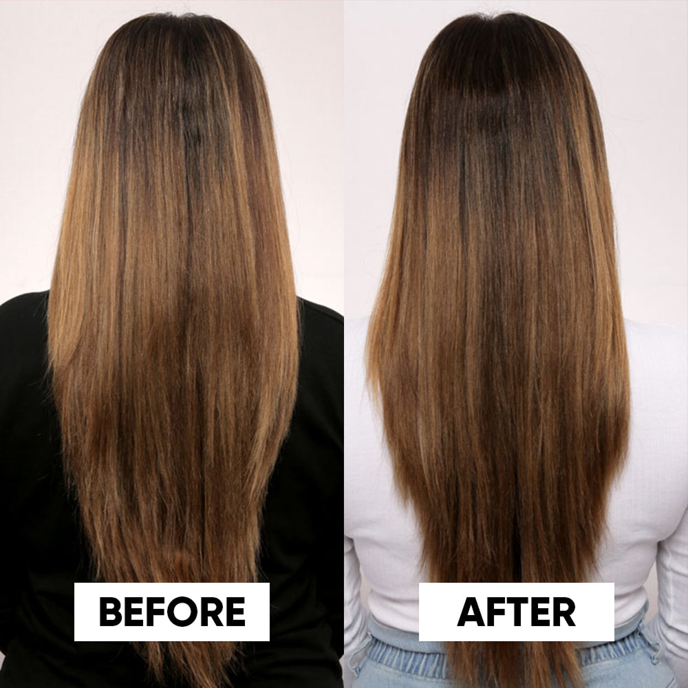 Ceramic Steam Straightener with Titanium Plates 5 Temperature Settings for Shiny Straight Hair Styling at Home | Sansoti