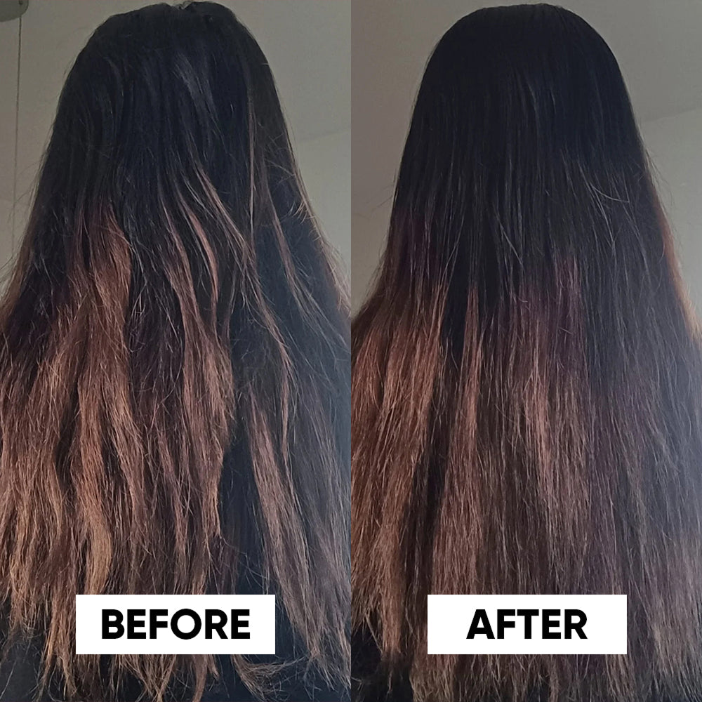 Ceramic Steam Straightener with Titanium Plates 5 Temperature Settings for Shiny Straight Hair Styling at Home | Sansoti
