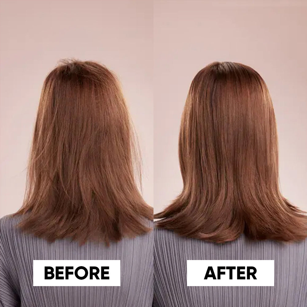 Ceramic Steam Straightener with Titanium Plates 5 Temperature Settings for Shiny Straight Hair Styling at Home | Sansoti