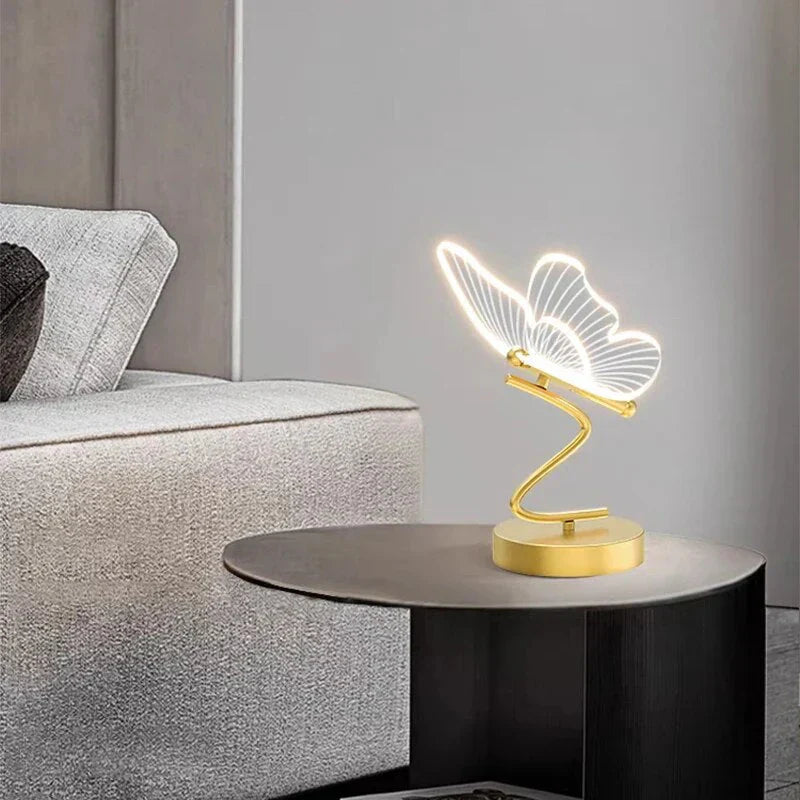LED Tafellamp met Vlindervorm — Moderne Decoratieve Verlichting voor Sfeer en Stijl | Sansoti