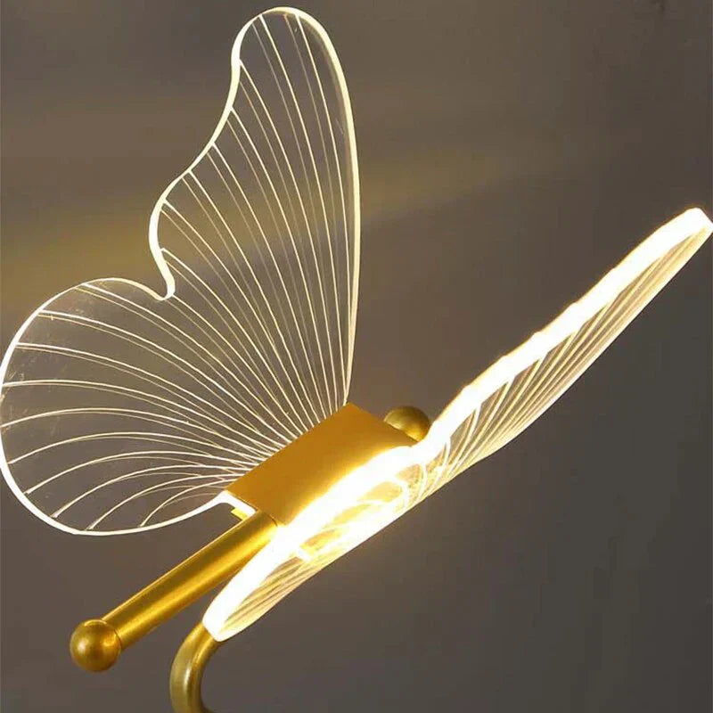 LED Tafellamp met Vlindervorm — Moderne Decoratieve Verlichting voor Sfeer en Stijl | Sansoti