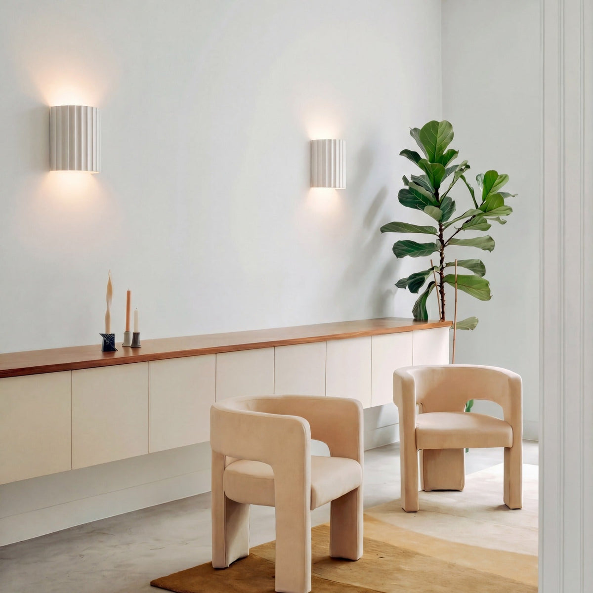 Applique murale ronde LED dimmable en résine, décoration murale, accent coloré, éclairage d’ambiance pour coin lecture, couloir, chambre et salon | Sansoti