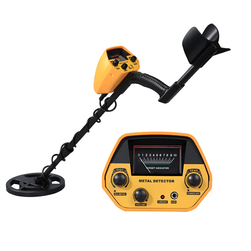 Waterproof Metal Detector 180mm Adjustable Search Depth Gold Silver Bronze Detection Treasure Hunting Hobby | Sansoti