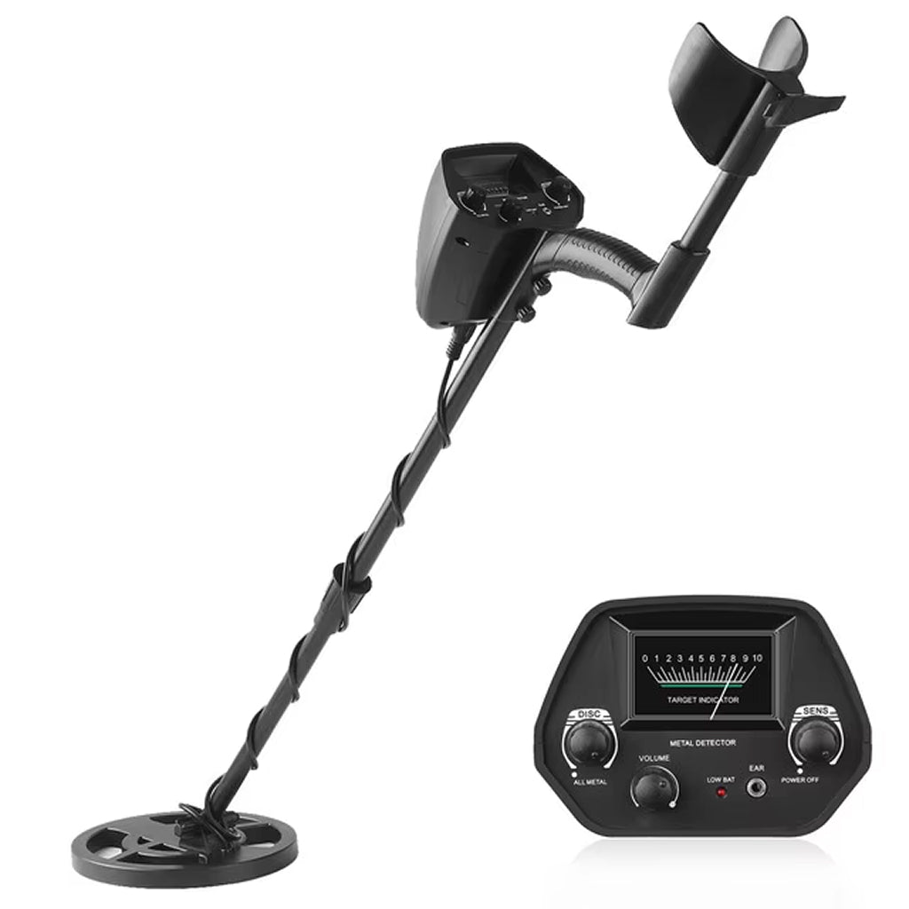 Waterproof Metal Detector 180mm Adjustable Search Depth Gold Silver Bronze Detection Treasure Hunting Hobby | Sansoti