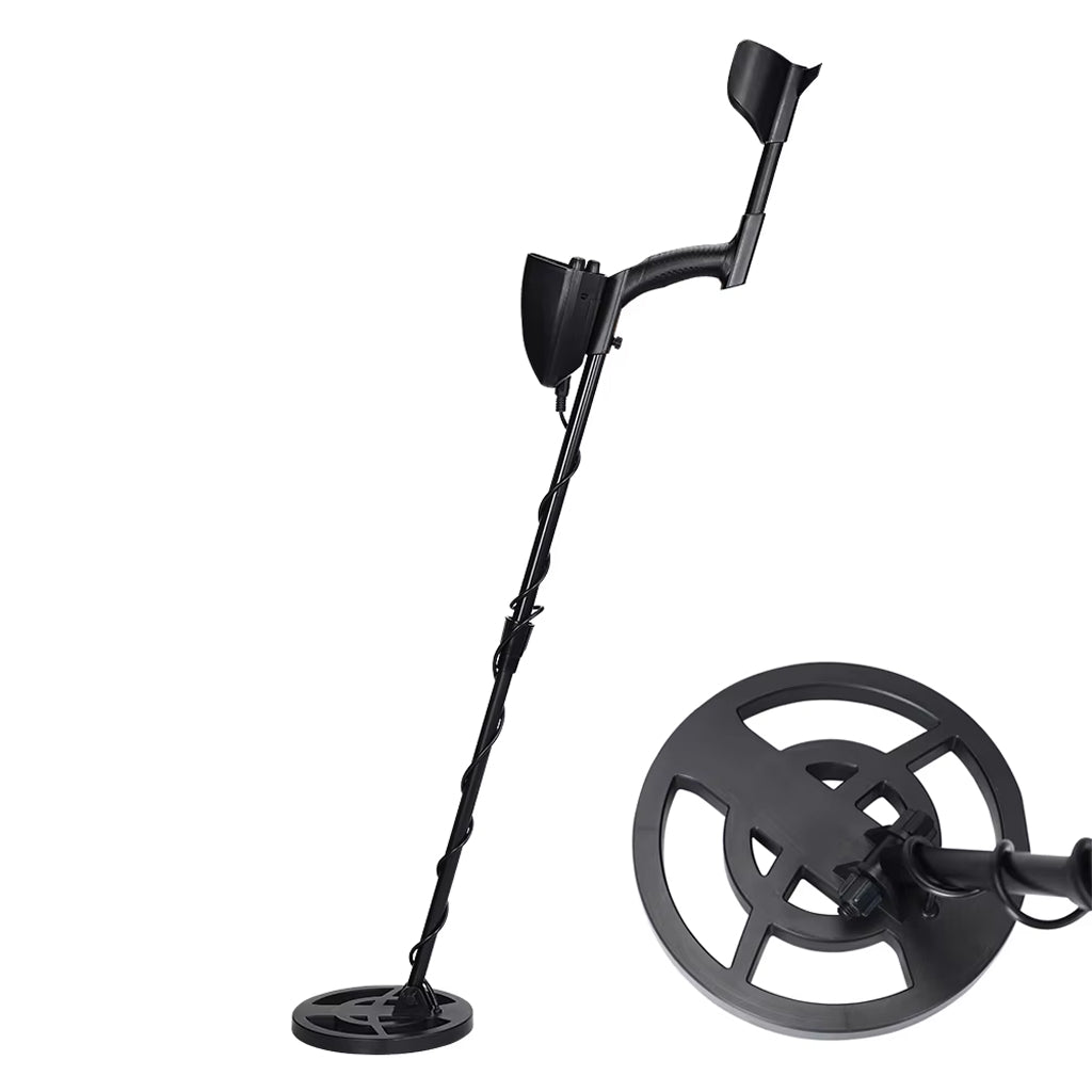 Professionele Metaaldetector Waterbestendig 180mm Detectiediepte Verstelbaar voor Tuin Strand Schatzoeken | Sansoti
