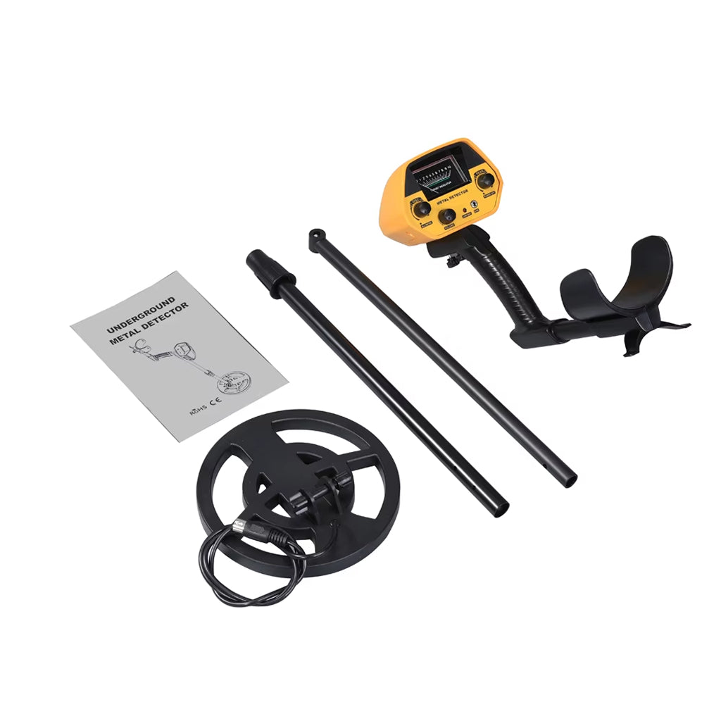 Waterproof Metal Detector 180mm Adjustable Search Depth Gold Silver Bronze Detection Treasure Hunting Hobby | Sansoti