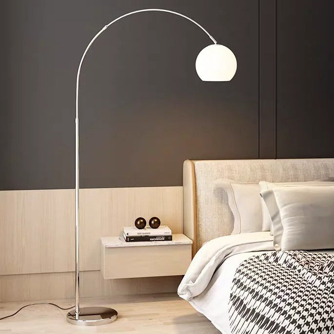 Minimalistische Vloerlamp met Opwaartse Lichtval – Sculptuurontwerp met Zachte Gloed voor Woonruimte | Sansoti