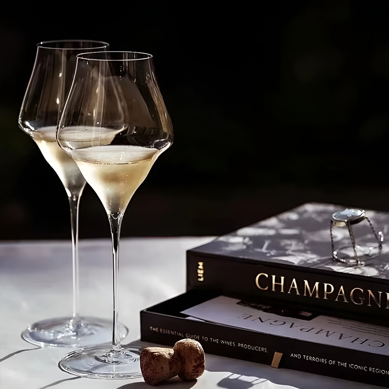 Wijnglas Kristal Dunwandig 390-760ml Champagne Glas Elegant | Sansoti