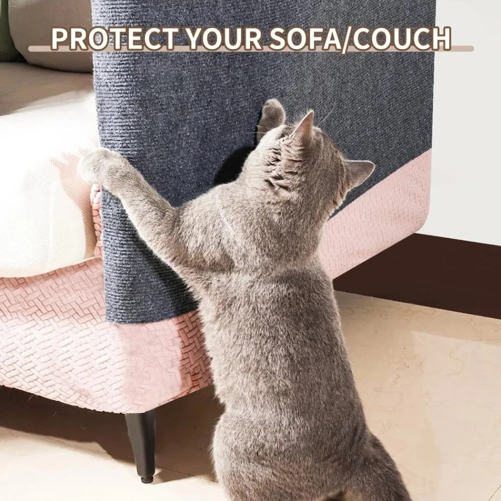 Möbelschutz für Katzen Verstellbar Textil Grau Beige Braun Blau Schwarz Creme Stoffpaneele | Sansoti