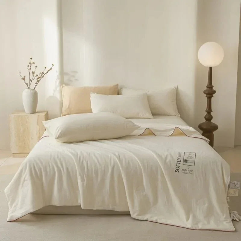 Jacquarddecke, wattiert, Schlafzimmer-Bettwäsche, vielseitig, für alle Jahreszeiten, edler weicher Stoff, elegant | Sansoti