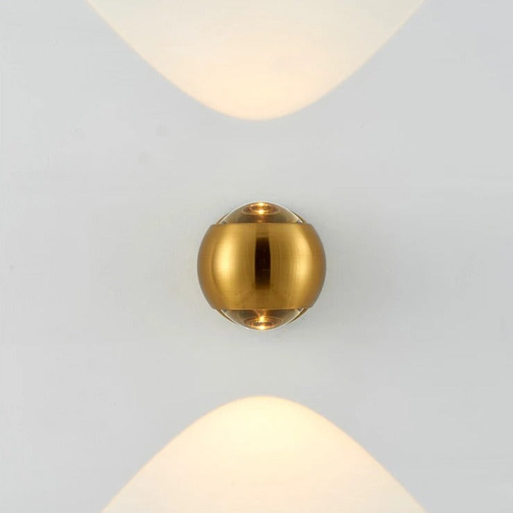 Moderne Wandlamp met LED Verlichting – Messing Afwerking voor Hal & Woonkamer | Sansoti