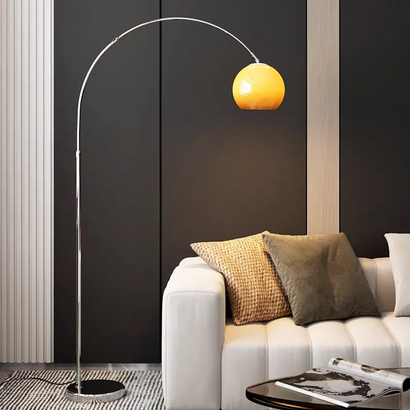 Minimalistische Vloerlamp met Opwaartse Lichtval – Sculptuurontwerp met Zachte Gloed voor Woonruimte | Sansoti