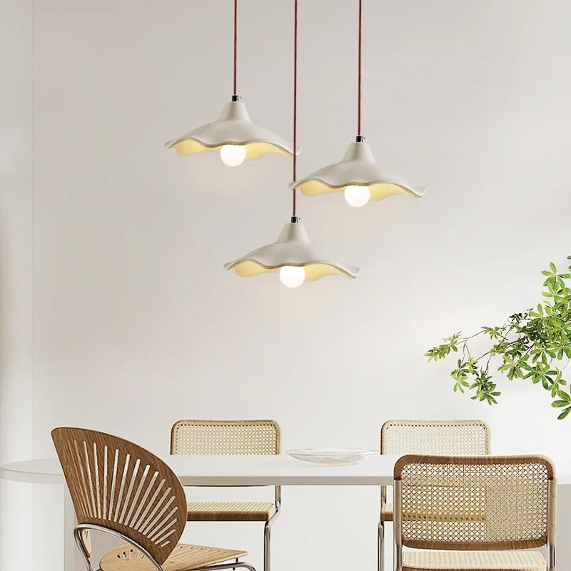 Hanglamp Beton Golvende Rand Scandinavisch Design Eetkamer Woonkamer Studeerkamer LED Moderne Verlichting | Sansoti