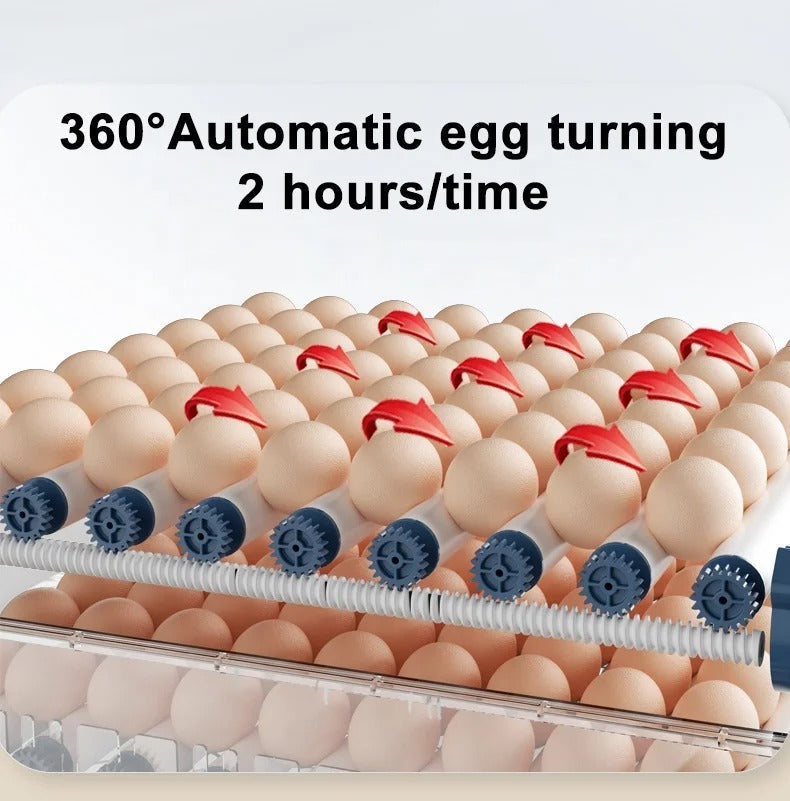 Automatische Broedmachine 15-36 Eieren Volledig Geautomatiseerd met Digitaal LED Display voor Kippen | Sansoti
