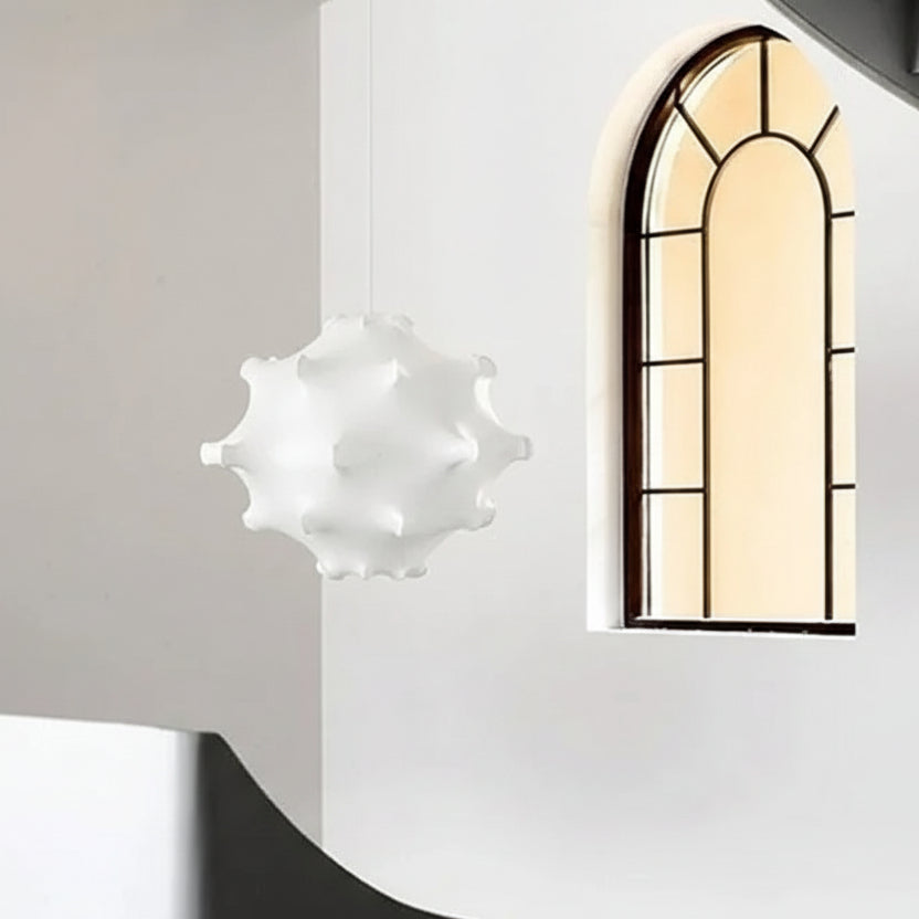 Handgeweven Zijden Hanglamp Cocon Warm Sfeerlicht Scandinavisch Design Slaapkamer Eetkamer Woonkamer Lamp | Sansoti