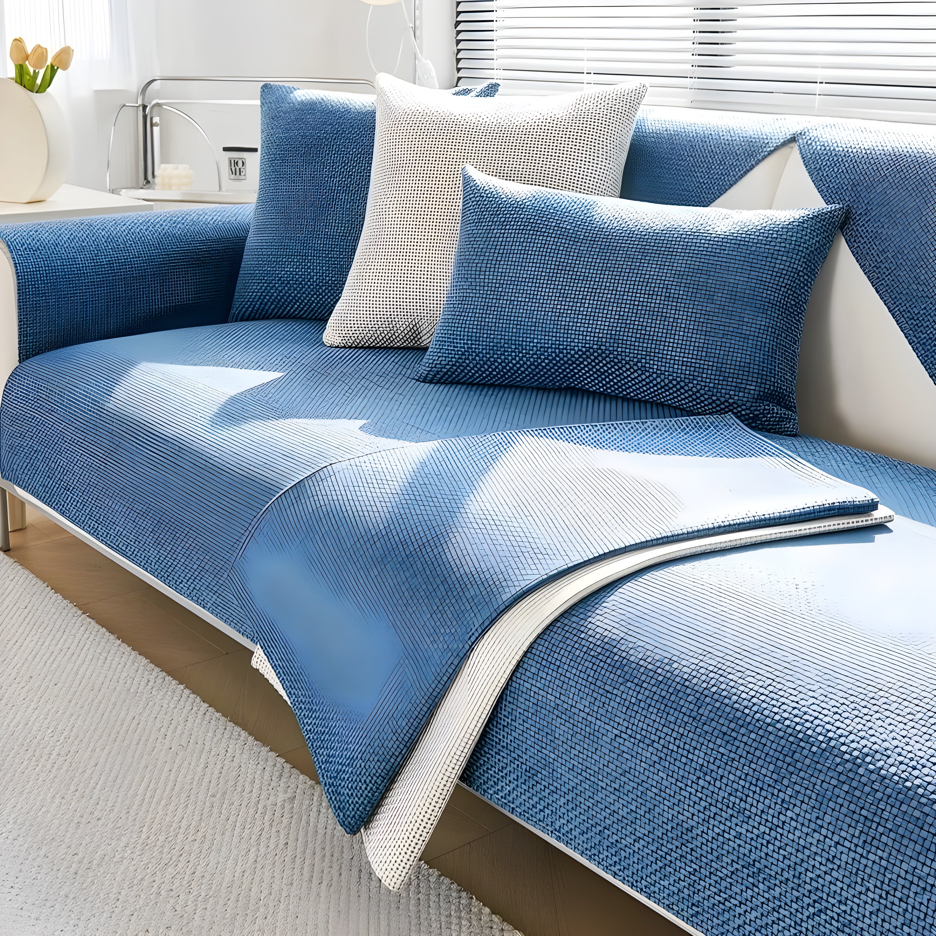 Bankhülle Anti-Rutsch für Ecksofa und Sofa – Waschbarer Sofabezug | Restfield