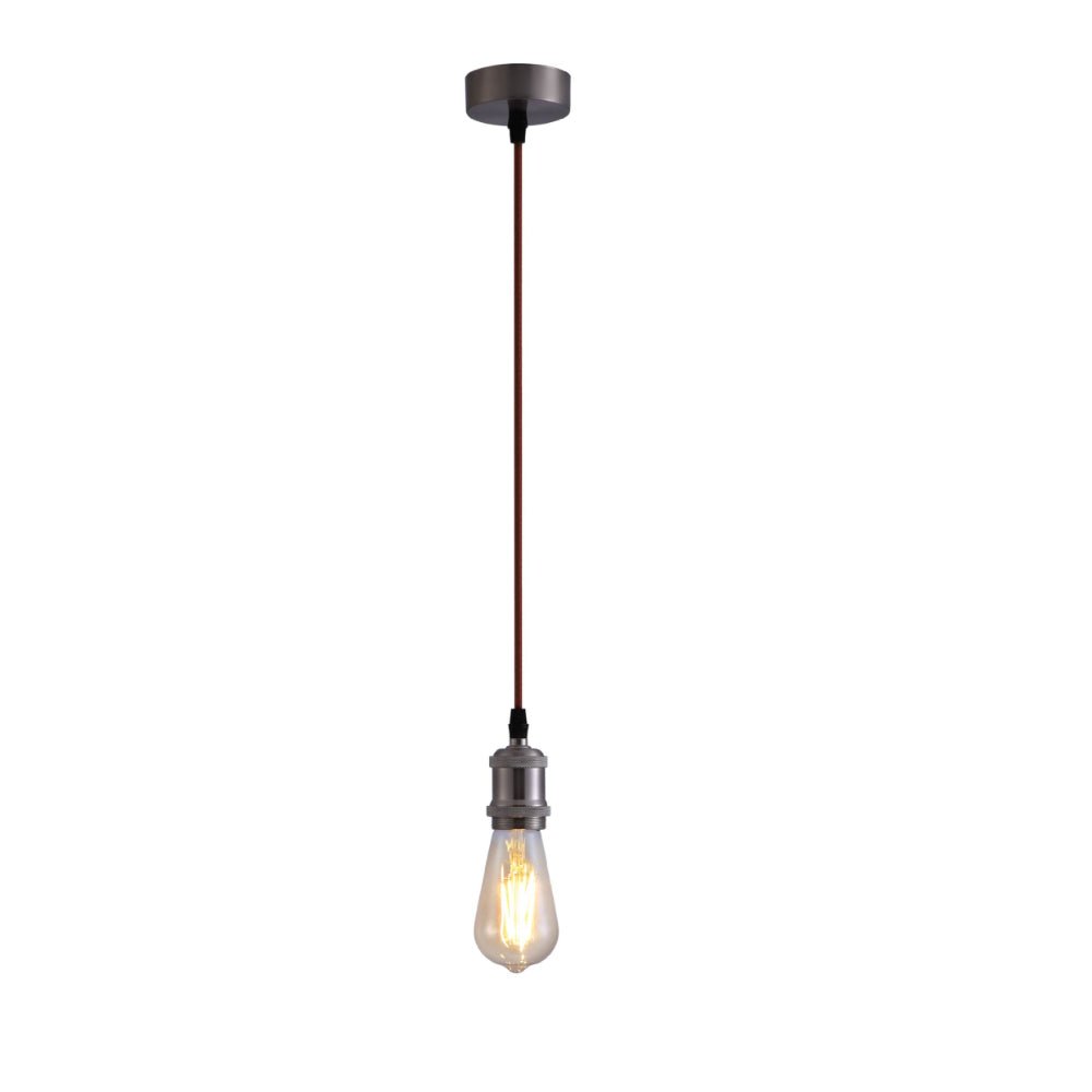 Hängelampe Vintage Industriell Retro E27 Antik Rot Bronze Gold Nickel Dimmbar Verstellbar | Restfield