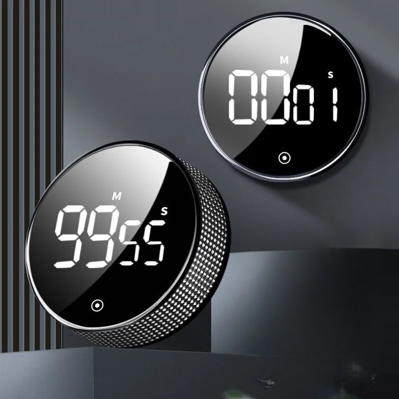 Digitaler Küchentimer mit LED-Display und Magnet