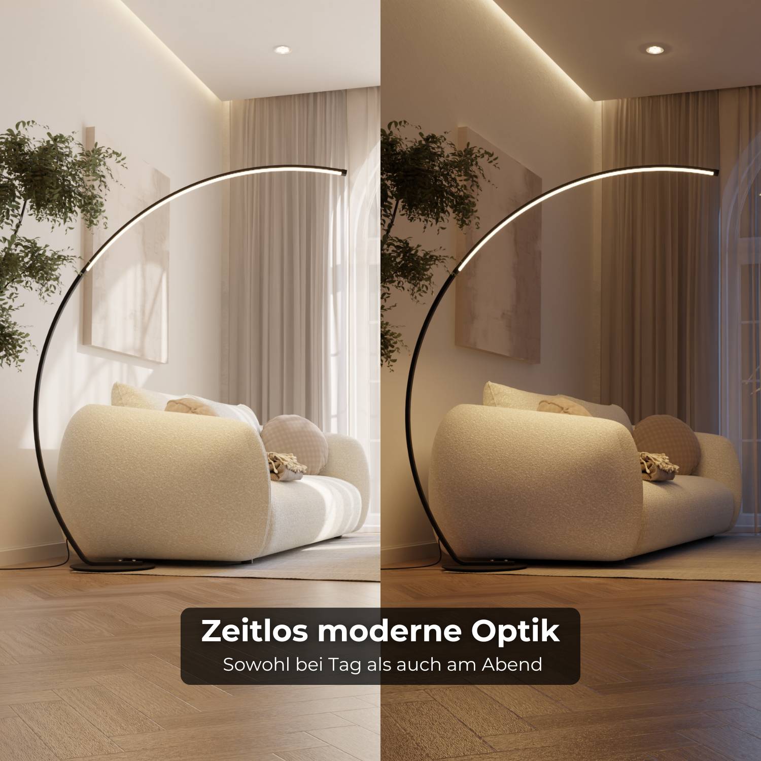 Lampadaire Vireon – Lampadaire design minimaliste pour salon & coin lecture | Restfield