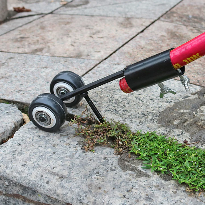 Weed Remover for Cracks and Joints | Hand Tool for Garden | Effective Weed Control Without Chemicals | Durable Metal with Double Hook | Sansoti