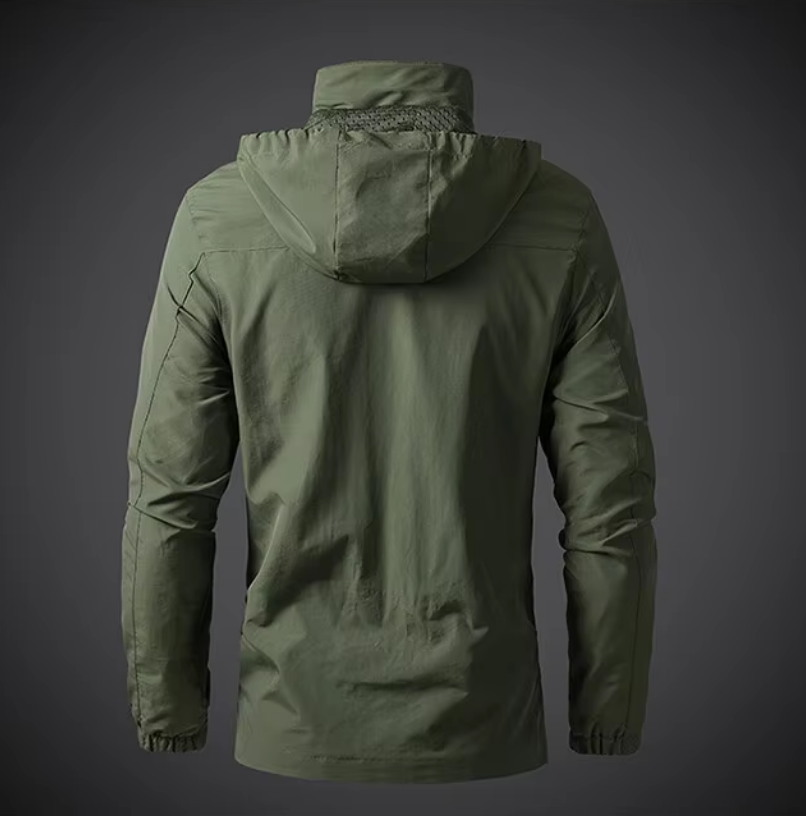 Weatherproof Men's Jacket for Outdoor – Wind and Waterproof – All-Weather Protection | Sansoti