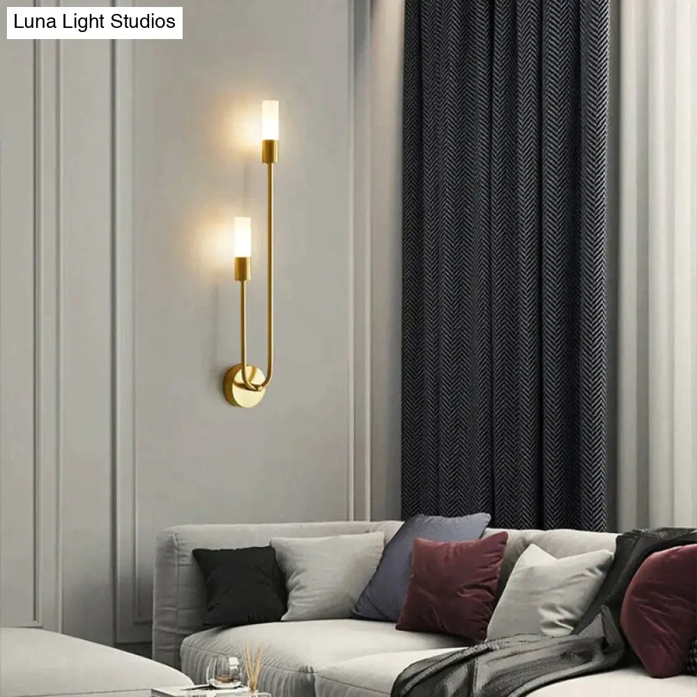 Minimalistische LED-Wandleuchte Schlafzimmer Schwarz Gold Verstellbare Lichtrichtung Modernes Design Leselampe Stimmungsbeleuchtung | Sansoti
