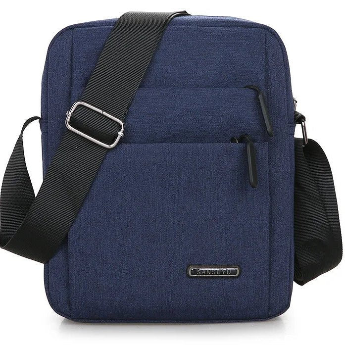 Waterproof Men's Shoulder Bag with Anti-Theft Zipper, Adjustable Shoulder Strap, Compact Crossbody Bag for Everyday Use | Sansoti